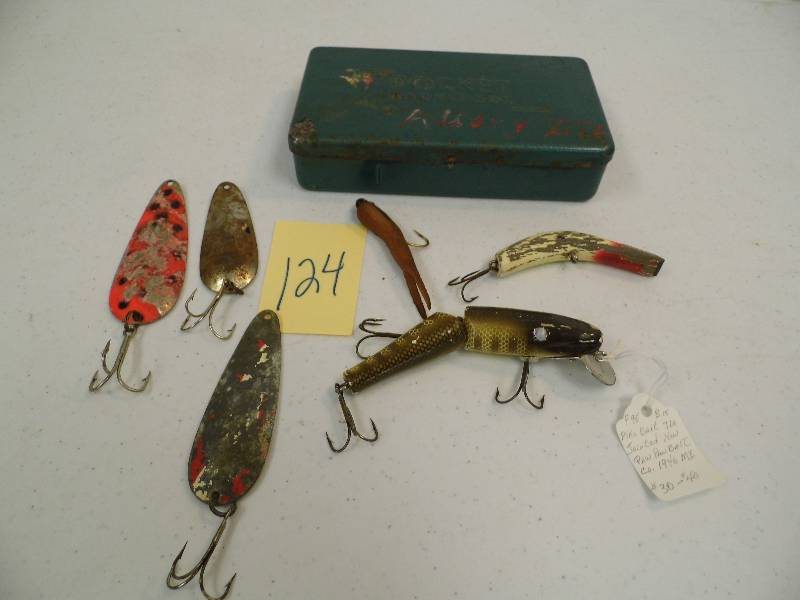 Assorted Fishing Lures and Tackle