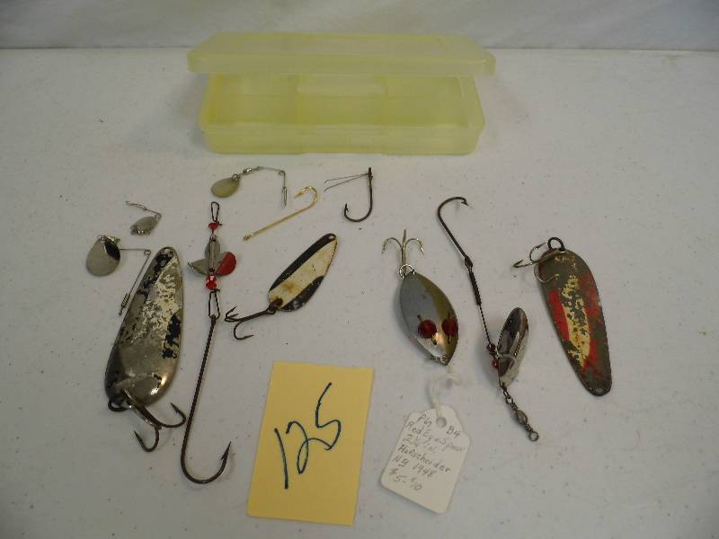Assorted Fishing Lures and Tackle