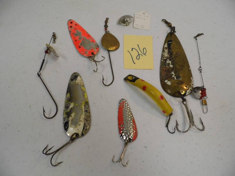 Assorted Fishing Lures and Tackle
