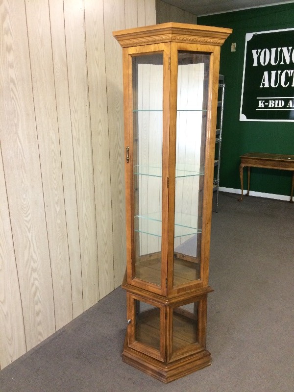 lot 2 image: CURIO CABINET