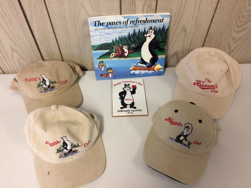 lot 6 image: HAMMS CAPS, BOOK, LIMITED EDITION TILE 1 OF 144