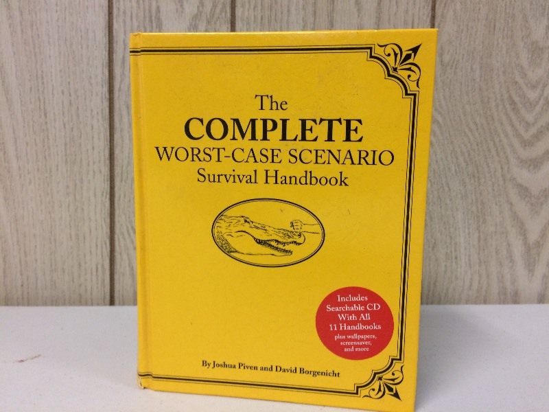 lot 26 image: COMPLETE WORST CASE SCENARIO SURVIVAL HANDBOOK & CD