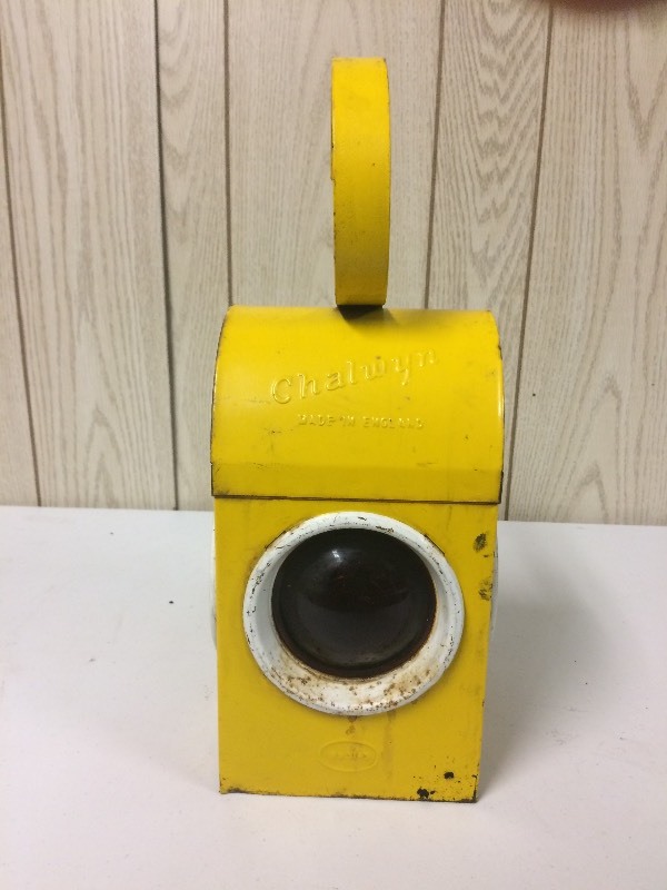 lot 66 image: CHALWYN LANTERN RAILWAY KEROSENE