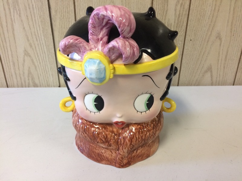 lot 83 image: BETTY BOOP COOKIE JAR