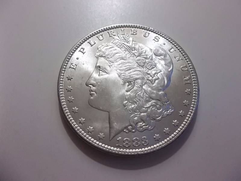 1883  Morgan Silver Dollar Very High Grade MS
