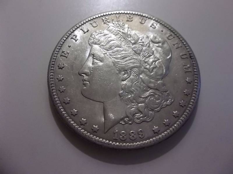 1889 S Morgan Silver Dollar  High Grade MS