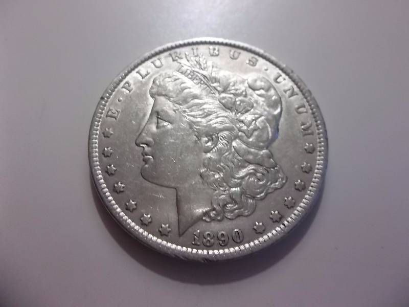 1890 Morgan Silver Dollar Higher Grade