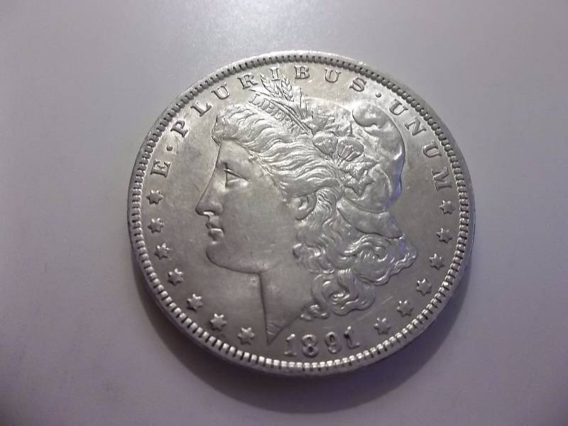 1891  Morgan Silver Dollar High Grade