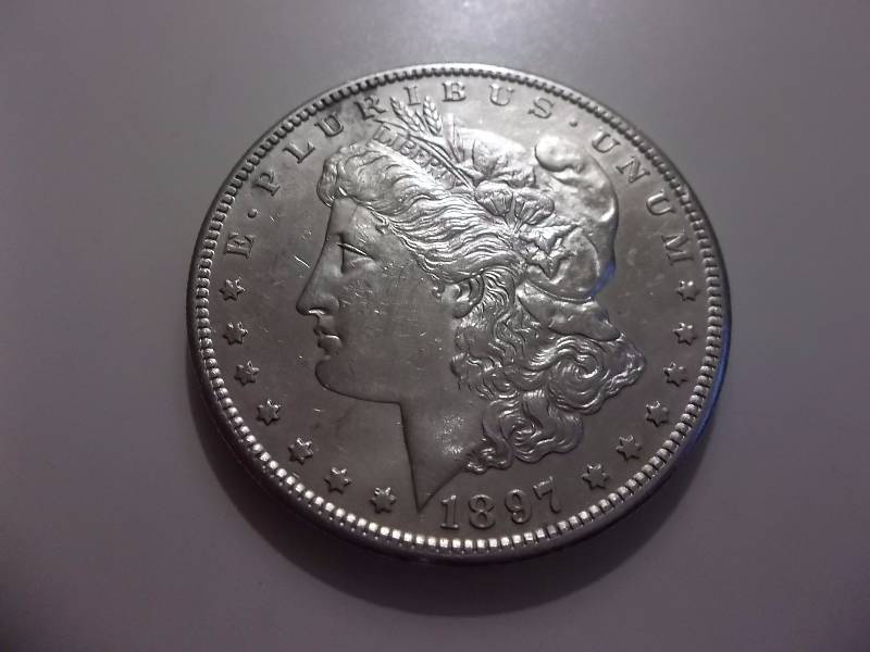 1897 S Morgan Silver Dollar Higher Grade