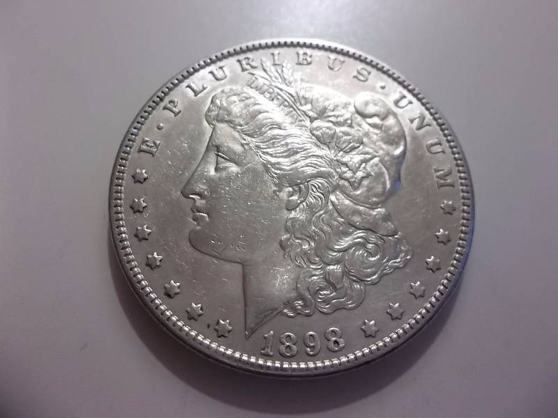 1898 Morgan Silver Dollar  High Grade