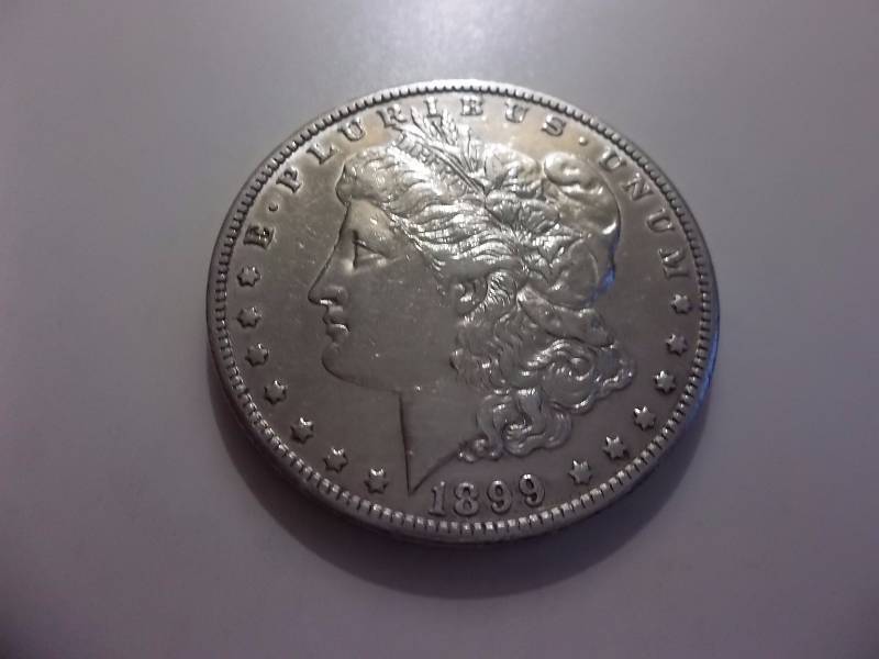 1899 O Morgan Silver Dollar Higher Grade Lightly Polished