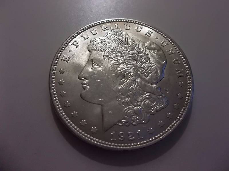 1921 Morgan Silver Dollar  High Grade AU