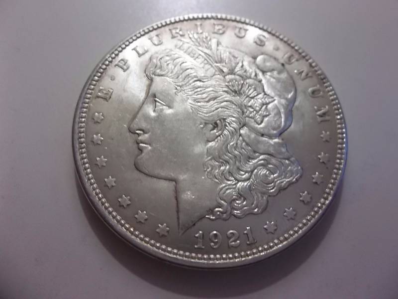 1921 D Morgan Silver Dollar  High Grade