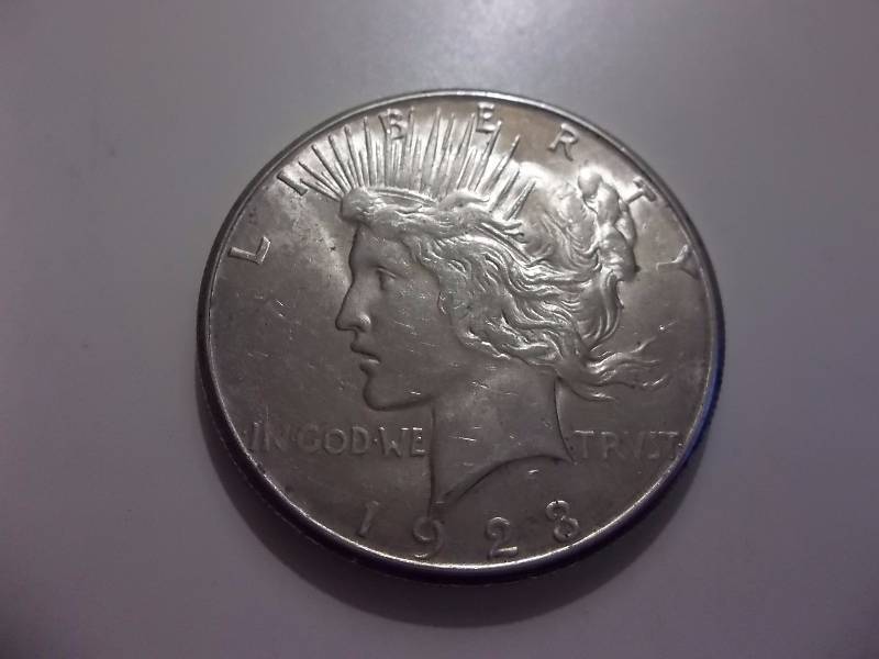 1923 S Peace Dollar Very High Grade