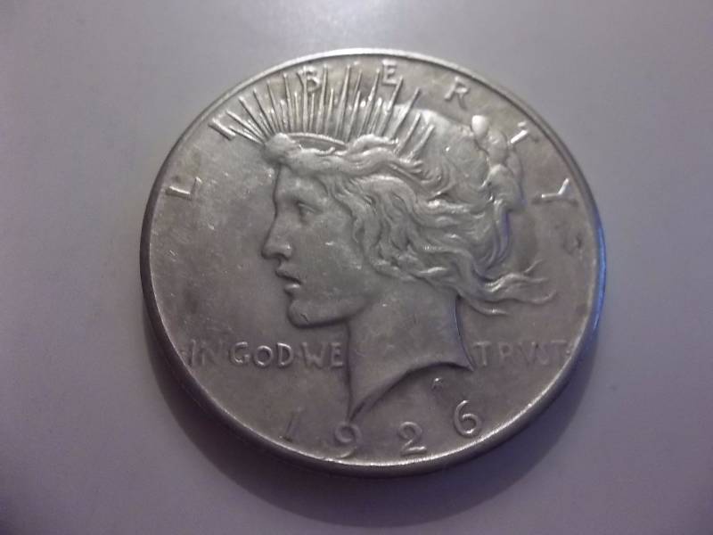 1926 S Silver Peace Dollar Better Grade