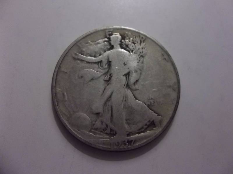 1937 D Walker Half Dollar