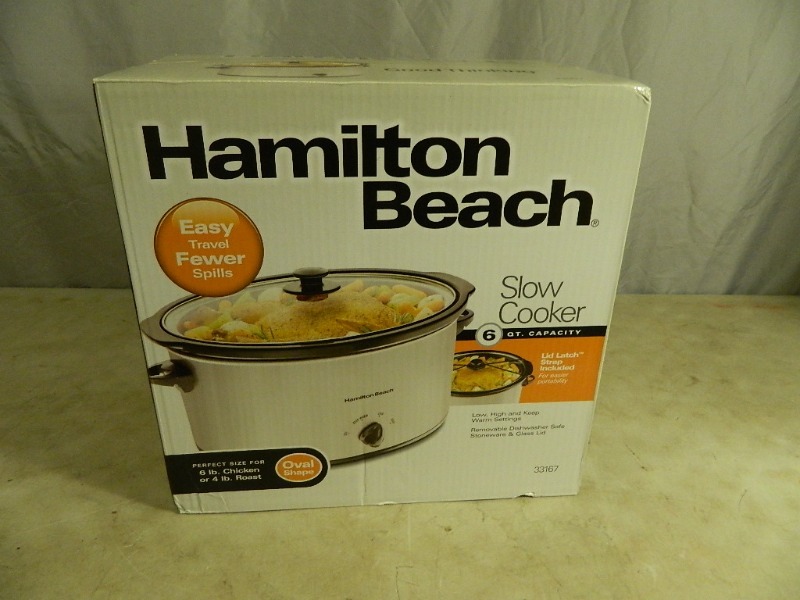lot 31 image: New Hamilton Beach Crockpot