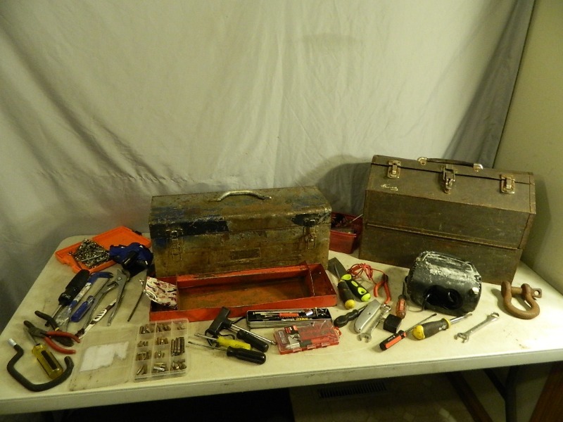 lot 68 image: Toolboxes, Hand Tools, and More