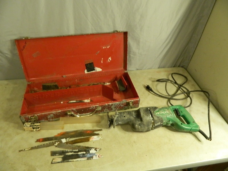 lot 83 image: Hitachi Sawzall