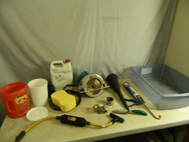 lot 87 image: Circular Saw, Tools, and More