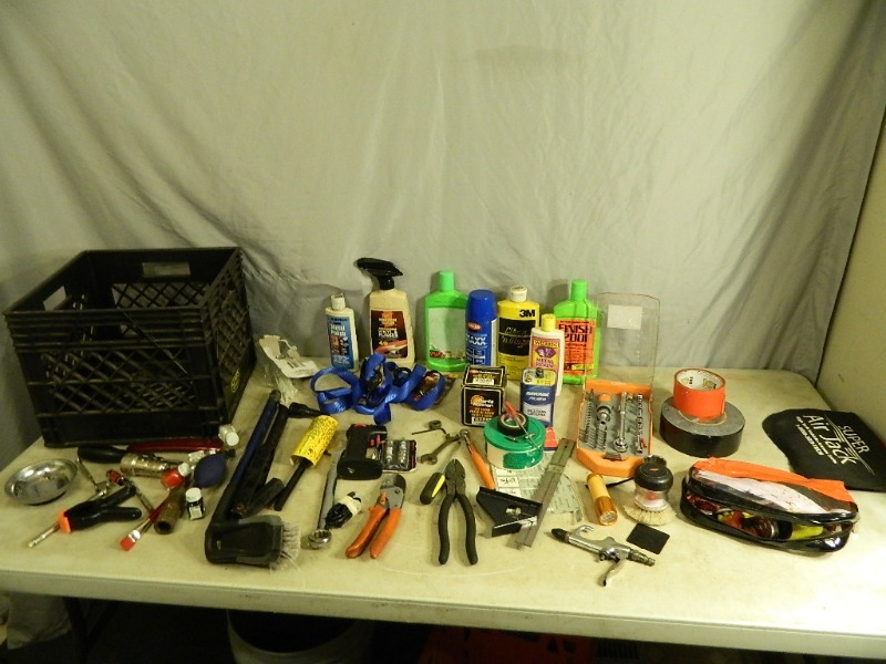 lot 92 image: Hand Tools, Shop Chemicals, and More