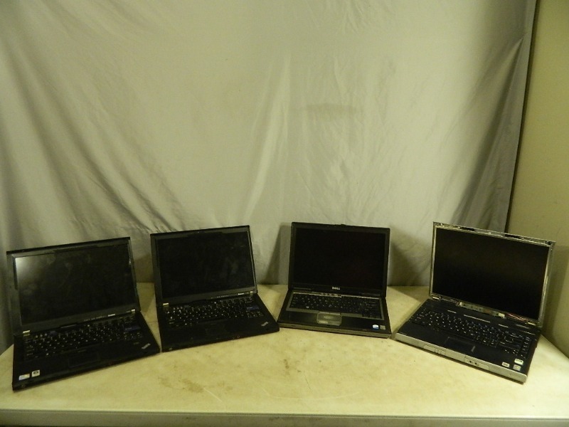 lot 141 image: 4 Assorted Laptops