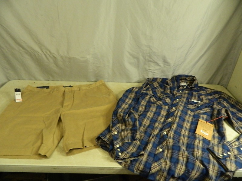 lot 166 image: New Mens Name Brand Clothing
