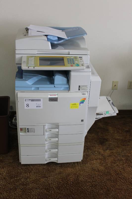 lot 8 image: Ricoh Aficio MP C5000 Copier