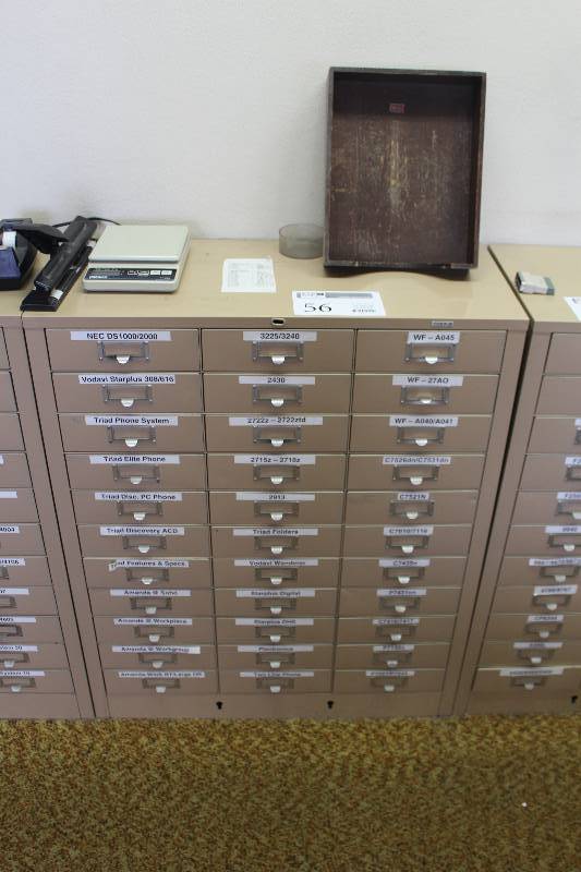 lot 56 image: Organizer Cabinet