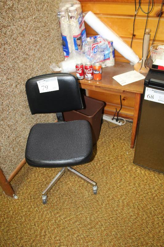 lot 79 image: Desk, Chair