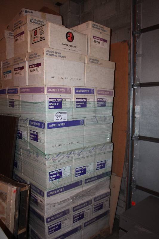 lot 273 image: Pallet Lot of Paper