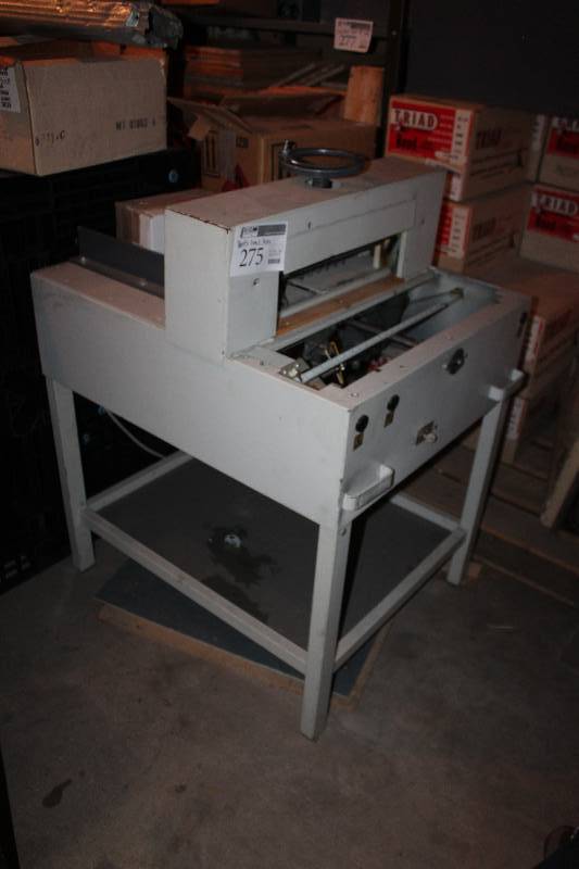 lot 275 image: Ideal Shredder Parts