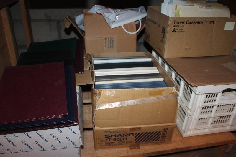 lot 186 image: Shelf Lot of Paper Products