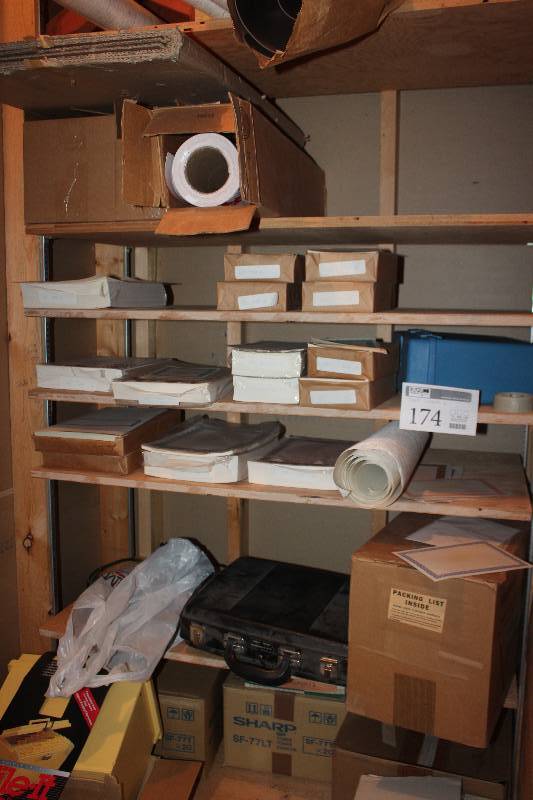 lot 174 image: Lot of (6) Shelves of Paper Products