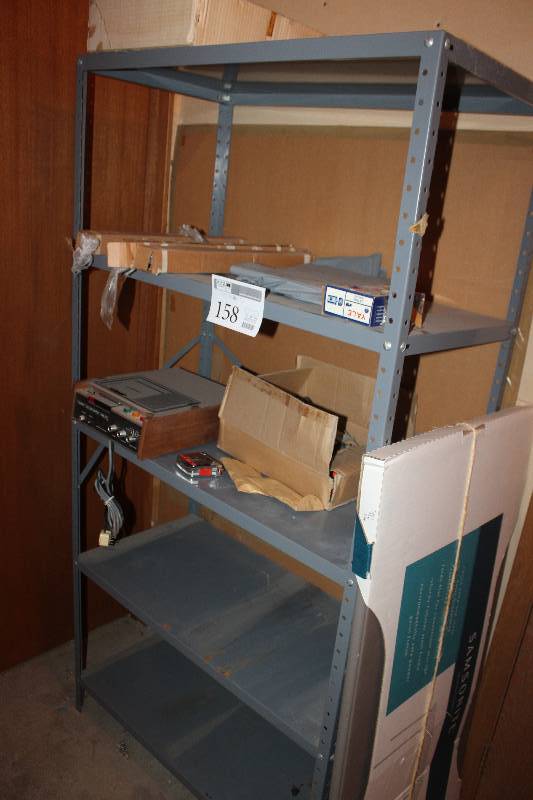 lot 158 image: 5-Shelf Shelving Rack
