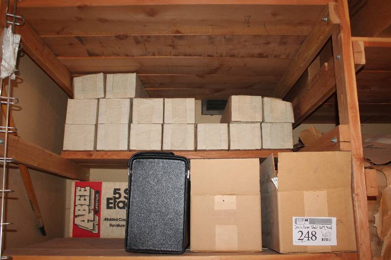 lot 248 image: Shelf Lot of Binding Equipment