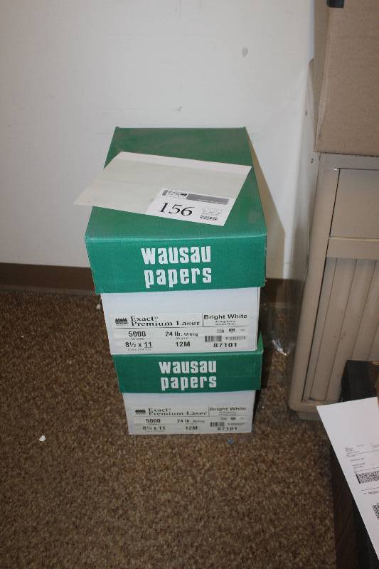 lot 156 image: Wausau Exact Premium Laser Paper