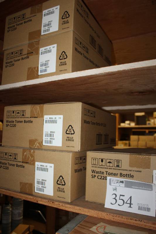 lot 354 image: Copier Parts