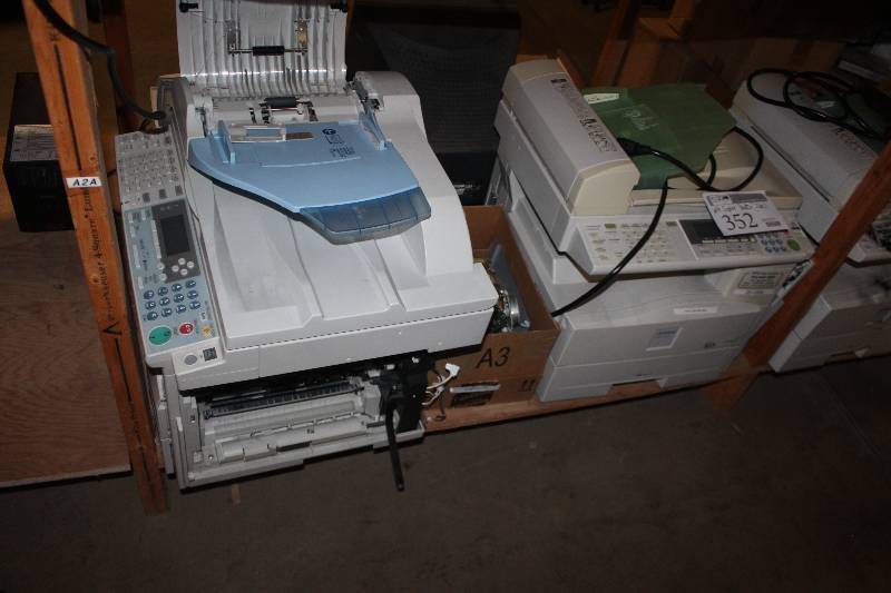 lot 352 image: Lot of (2) Savin, Gestetner Copier Parts