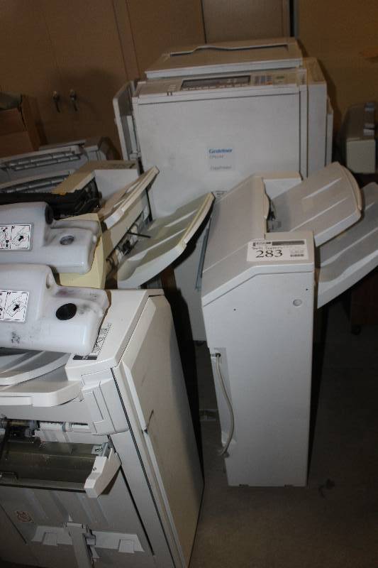 lot 283 image: Gestetner Copier Parts