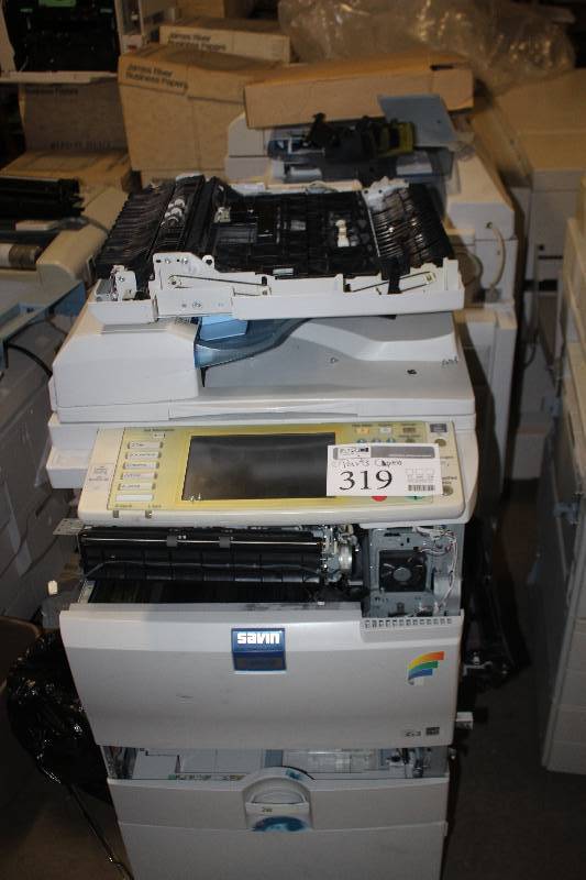 lot 319 image: Lot of (3) Savin, Gestetner Copiers For Parts