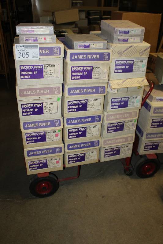 lot 305 image: Pallet Lot of (12) Cases of Word Pro Premium Dual Purpose Paper