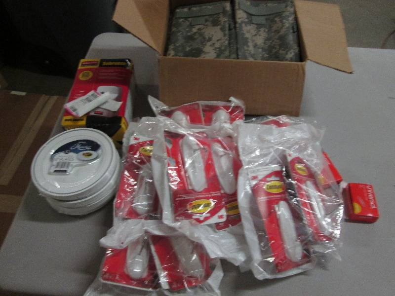 Box of Camo Covers, Lot of Command ...