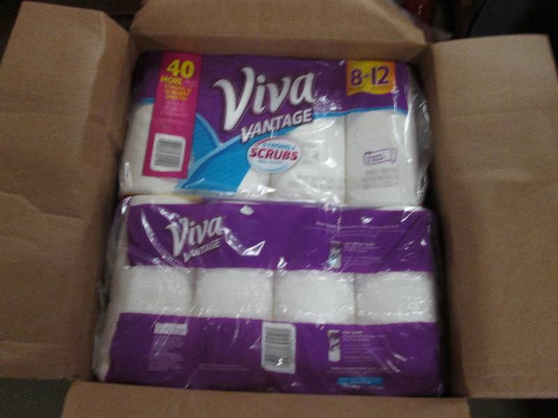 Case of 48 roll pks Viva Vantage C...