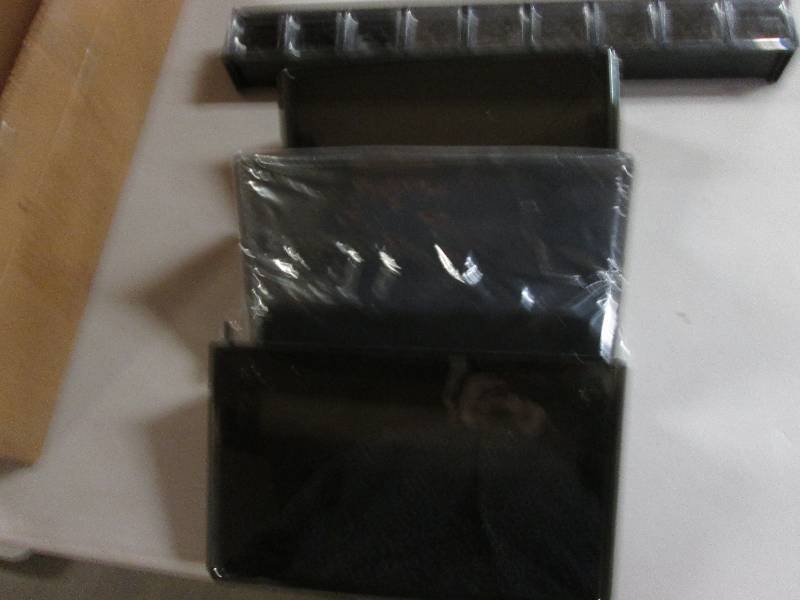 9  Bin Storage, Set of 3 Wall Files...