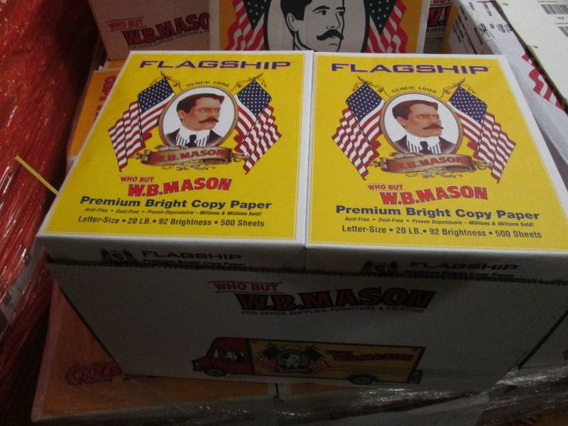 1 Case WB Mason Flagship Premium Br...