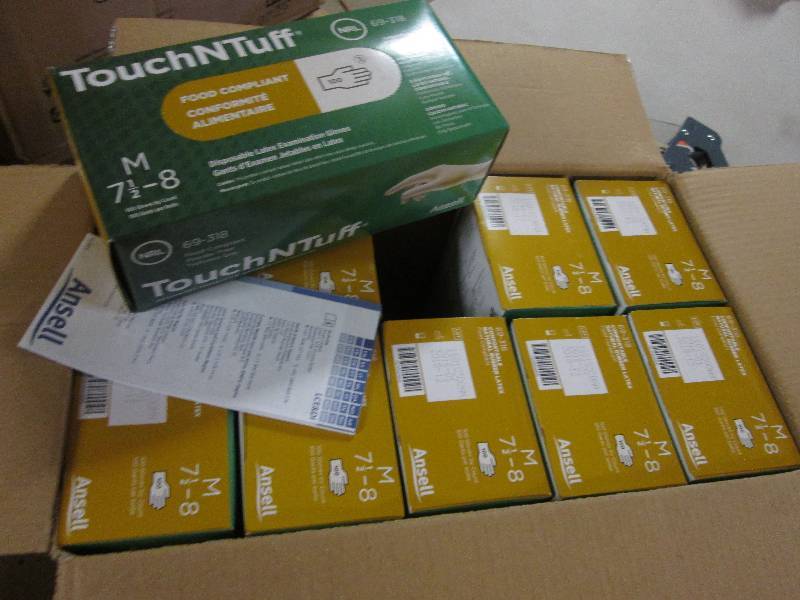 1 Case of 10 boxes Ansell ToughNTuf...