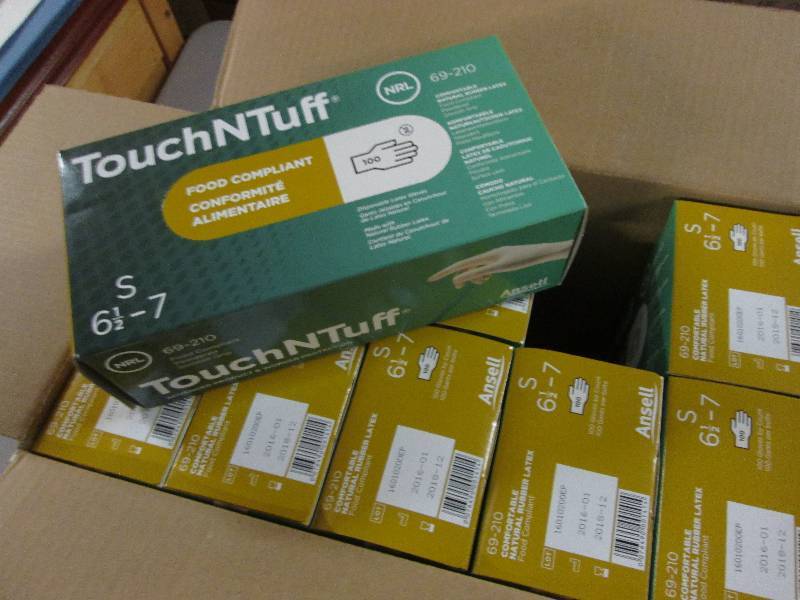 1 Case of 10 boxes Ansell ToughNTuf...
