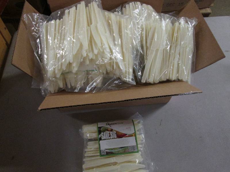 20 Plus pkgs of 50 Knives(1000) ma...
