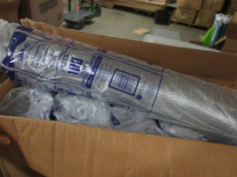 Case of 1000 Clear Straw Slotted Li...